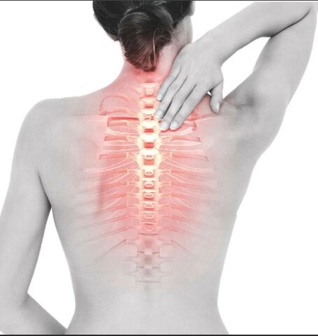 Osteochondrosis hrudní oblasti