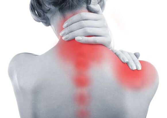 Osteochondrosis v oblasti děložního čípku